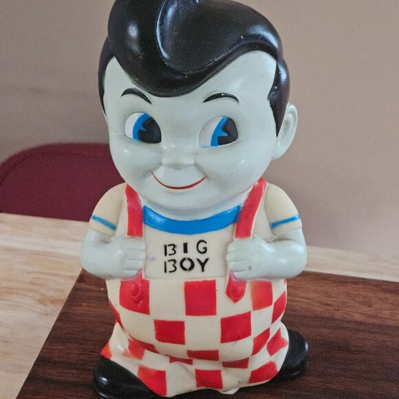 vintage big boy restaurant vinyl big boy bank iconic mascot - Picture 1 of 6